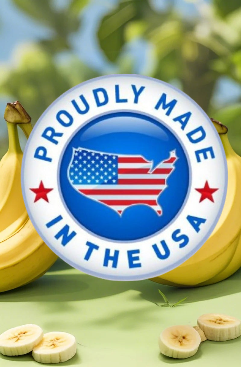 Freeze Dried Organic Bananas