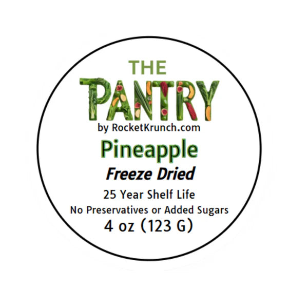 Freeze Dried Organic Pineapples