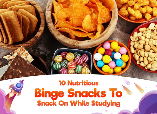 10 Nutritious Binge Snacks to Snack on While Studying – Rocket Krunch