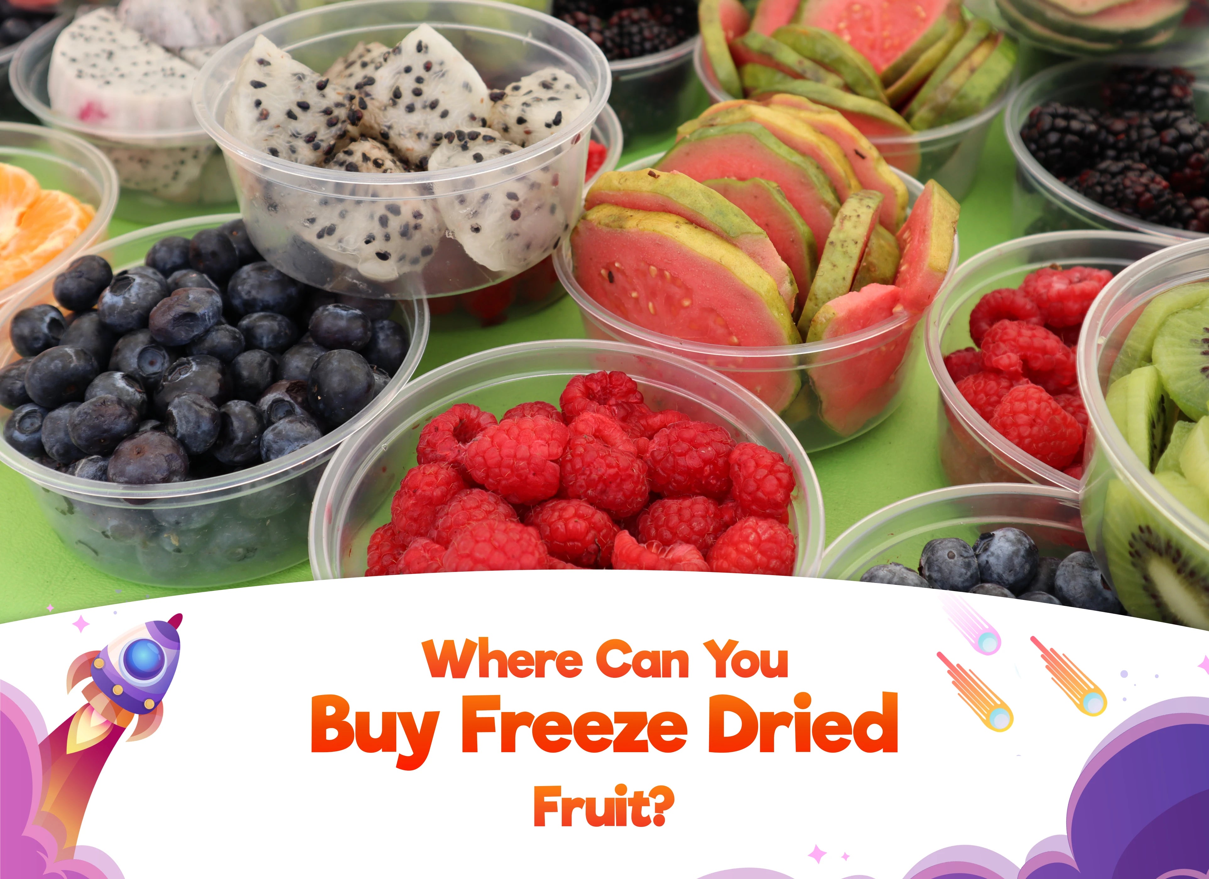 Where Can You Buy Freeze Dried Fruit? – Rocket Krunch