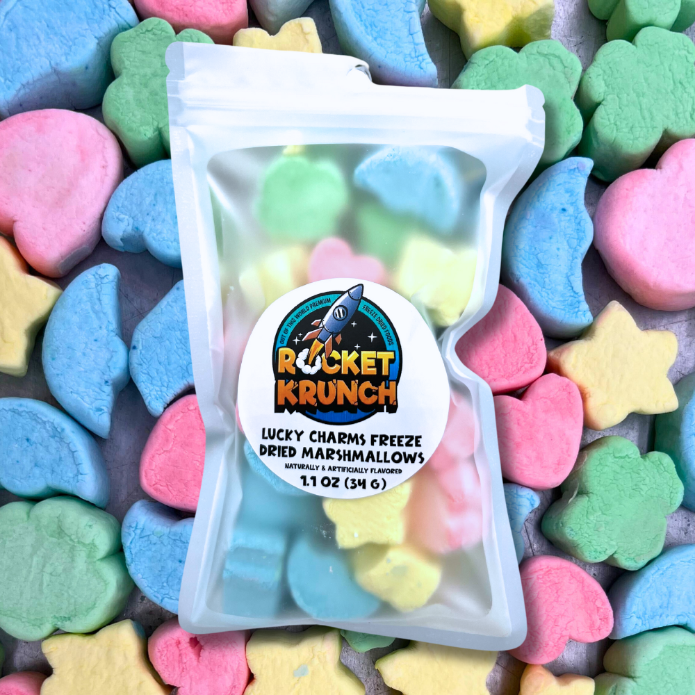 Lucky Charms Magically Delicious Freeze Dried Marshmallows Rocket Krunch