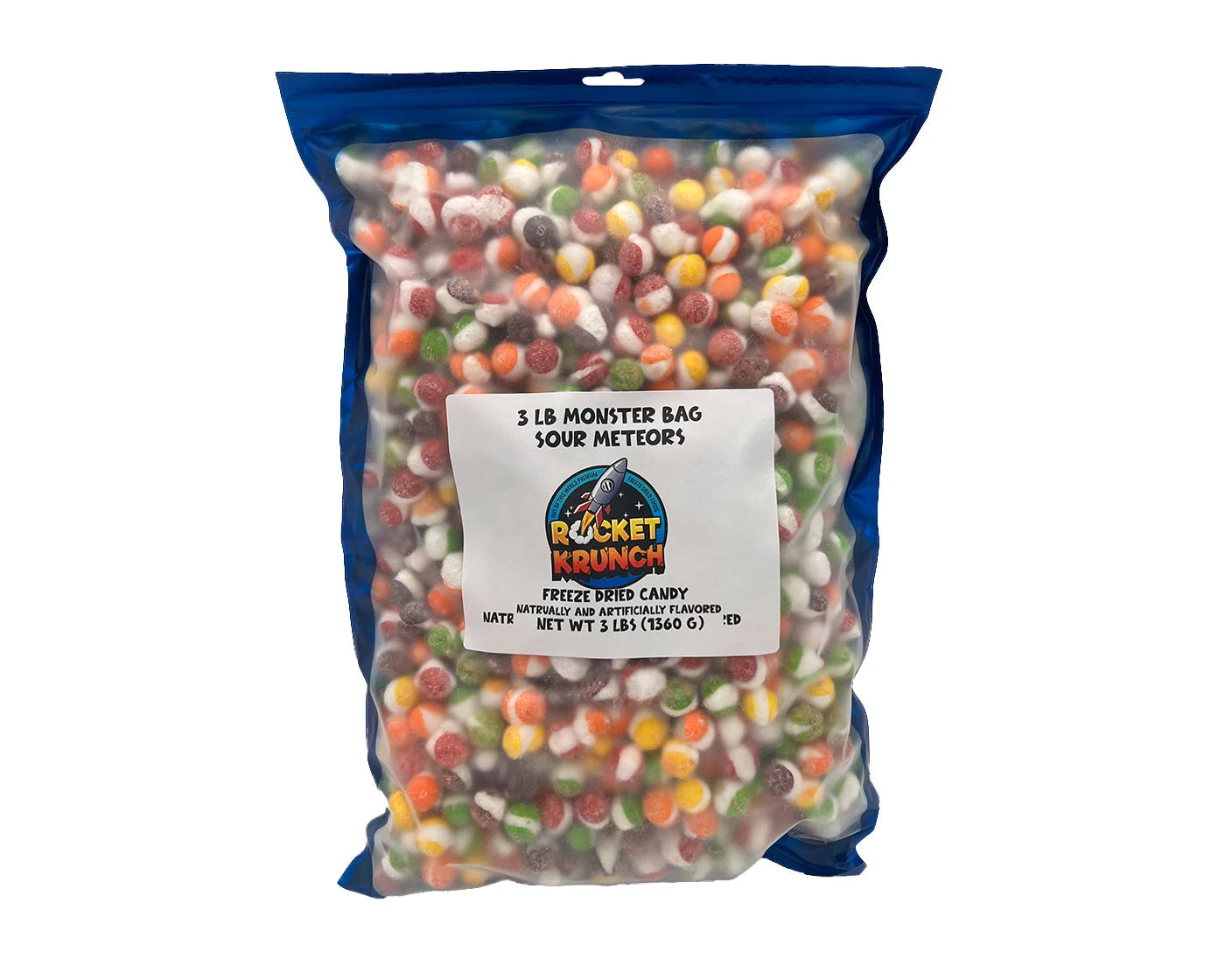 Sour Meteor Freeze-Dried Candy – Rocket Krunch
