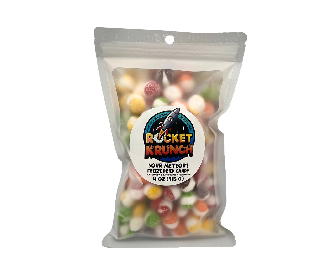 Sour Meteor Freeze-Dried Candy – Rocket Krunch