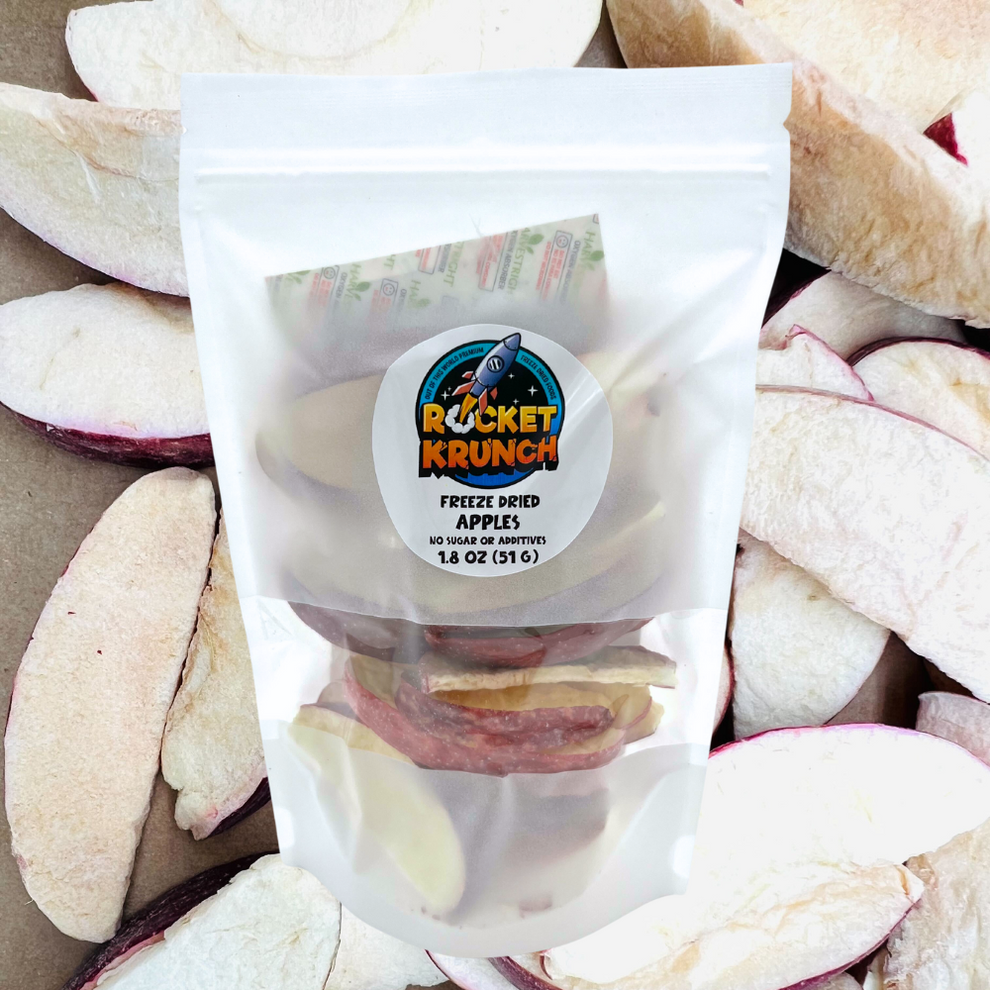 Freeze Dried Apple Slices Rocket Krunch