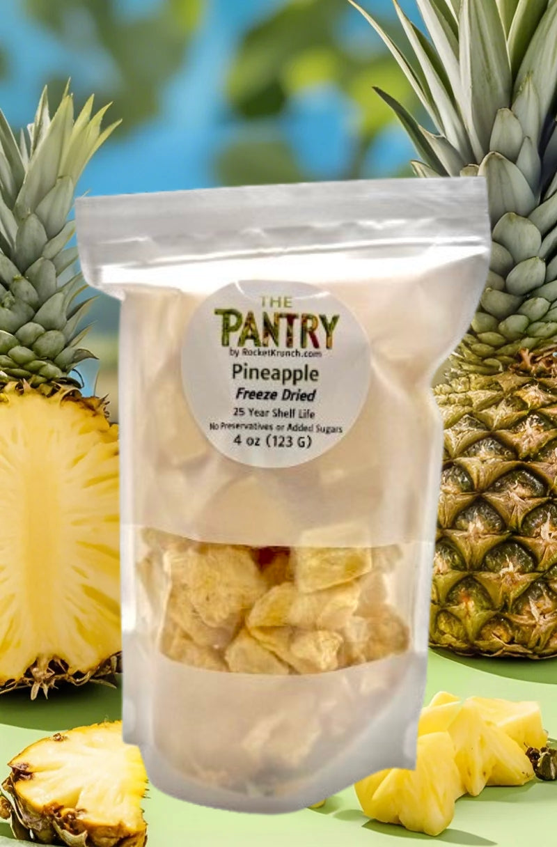 Freeze Dried Organic Pineapples