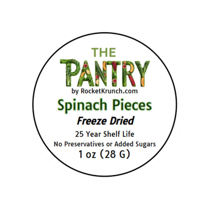 Freeze Dried Spinach Pieces