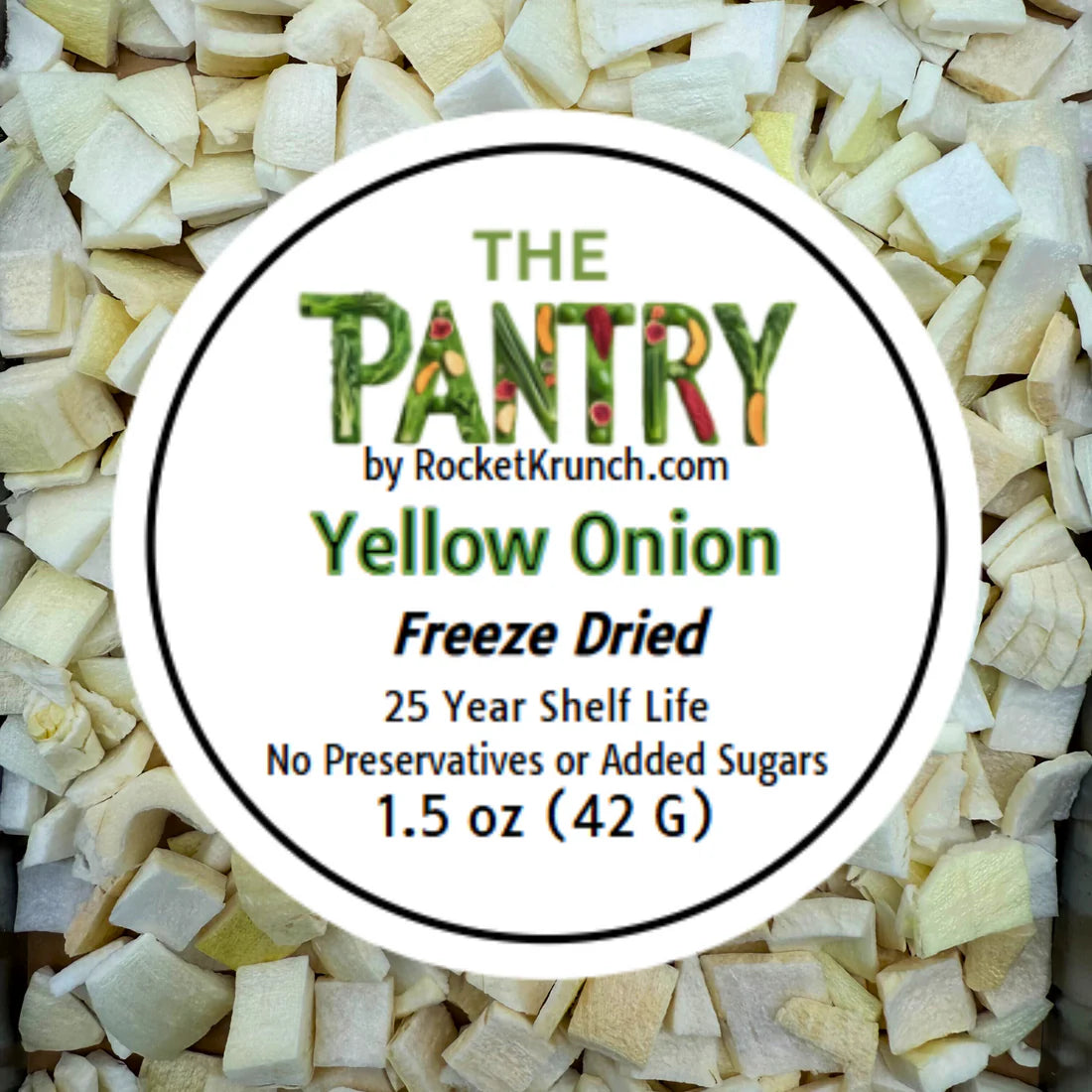 Freeze Dried Yellow Onions