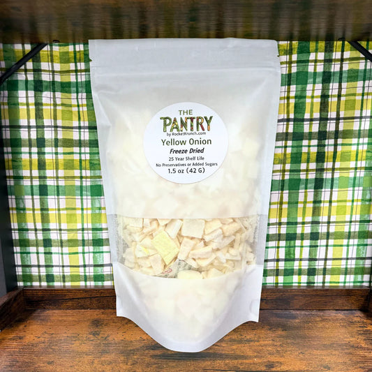 Freeze Dried Organic Yellow Onions