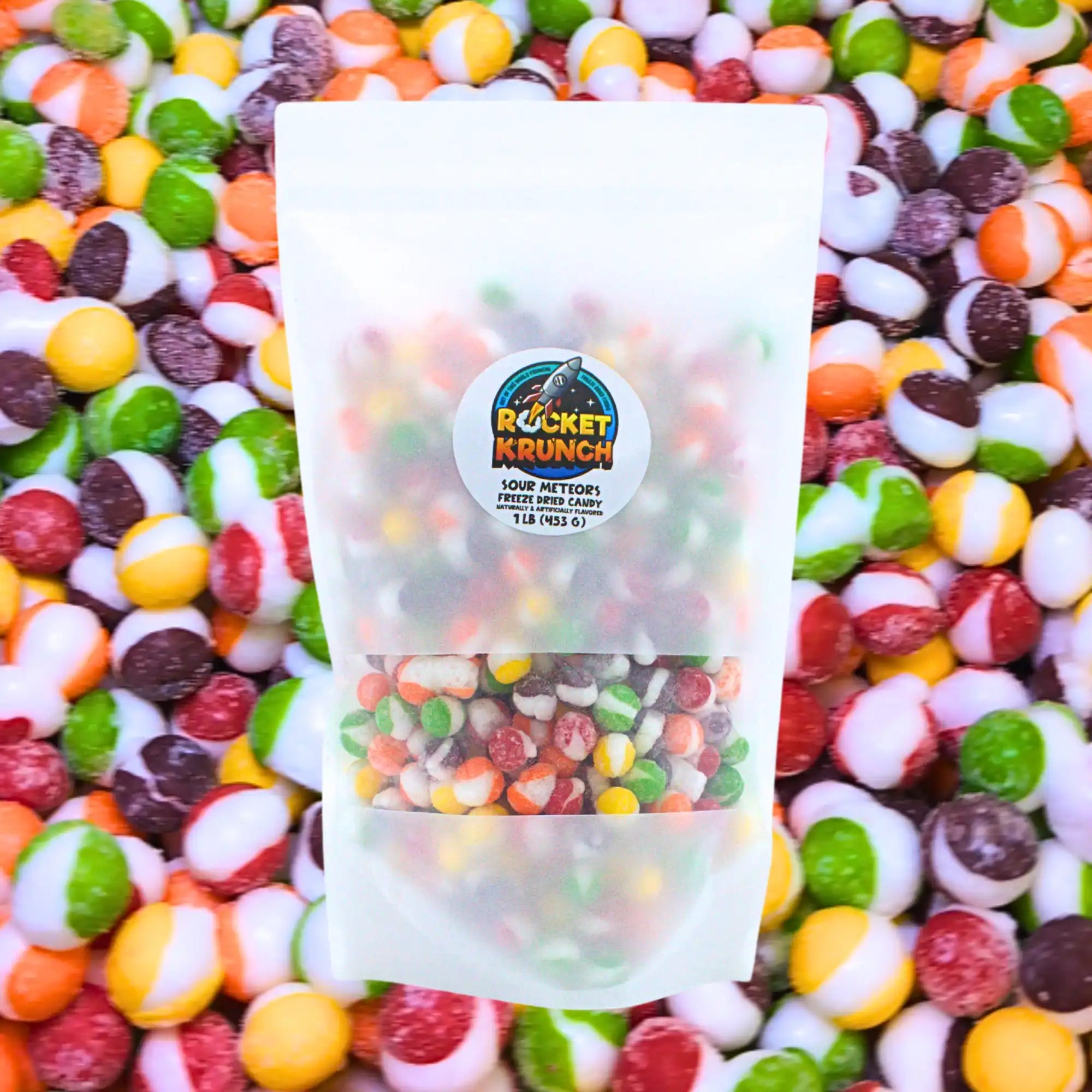 Sour Meteor Freeze-Dried Candy – Rocket Krunch